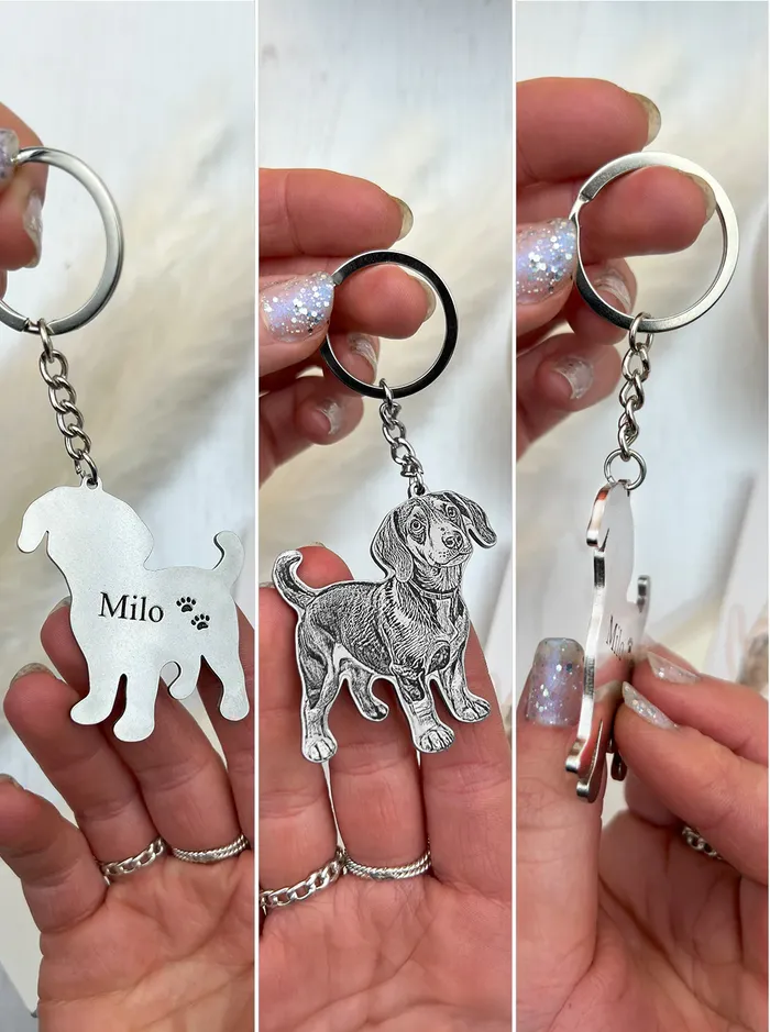 LifeLike Keychain Fathers Day Certificate Silvercut Original Necklaces