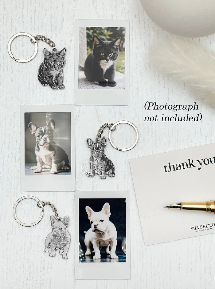 LifeLike Keychain Fathers Day Certificate Silvercut Original Necklaces