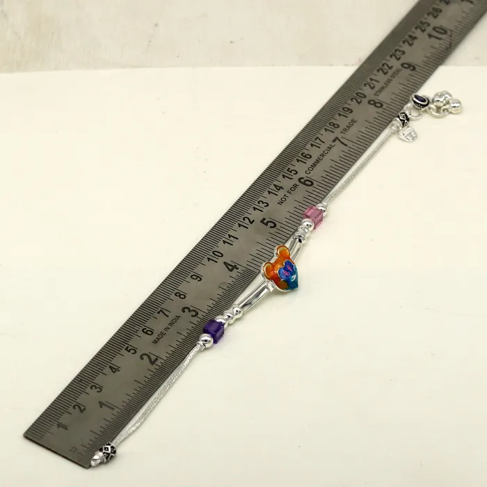 85 handmade solid silver customized design ankle bracelet excellent personalized gifting kids girls anklets belly dance jewelry nank201 TRIBAL ORNAMENTS Bracelets 85 handmade solid silver customized design ankle bracelet excellent personalized gifting kids girls anklets belly dance jewelry nank201 TRIBAL ORNAMENTS Bracelets