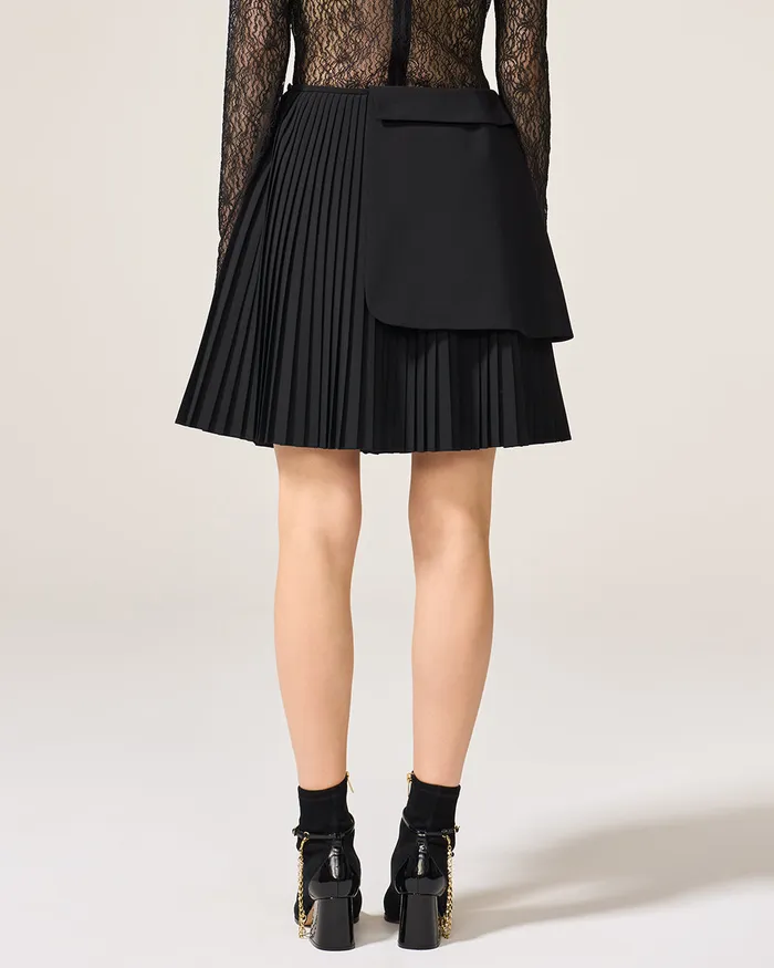ADEAM Rings Black Nana Skirt